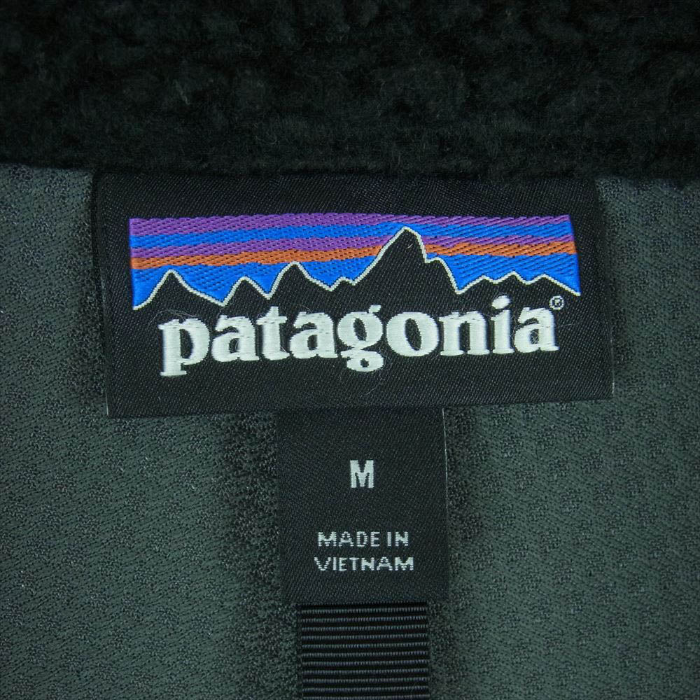 patagonia パタゴニア 21AW 23056 21年製 CLASSIC RETRO-X クラシック レトロX ボア フリース ジャケット ブラック系 M【中古】