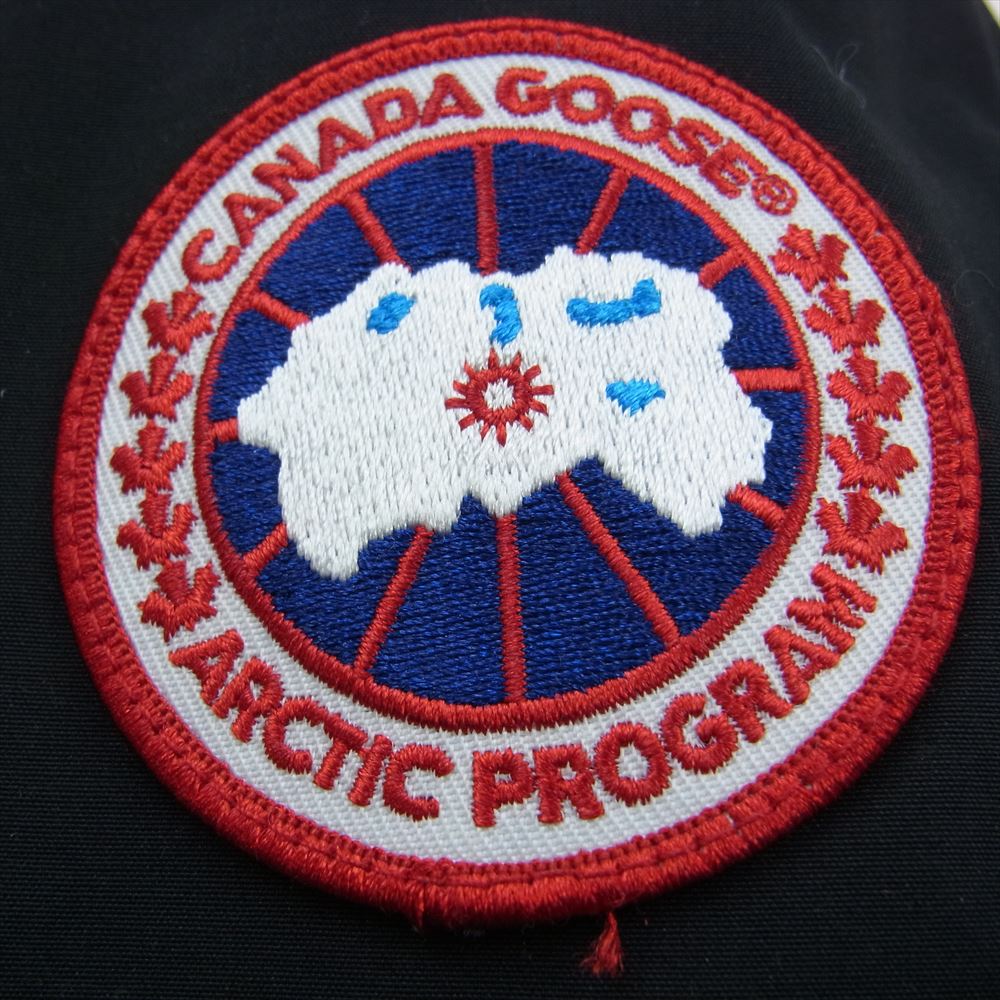 CANADA GOOSE カナダグース 2803JL 国内正規品 サザビーリーグ BRONTE PARKA プロンテパーカ コヨーテファーフード付き ダウンジャケット ダウンコート ブラック系 M【中古】