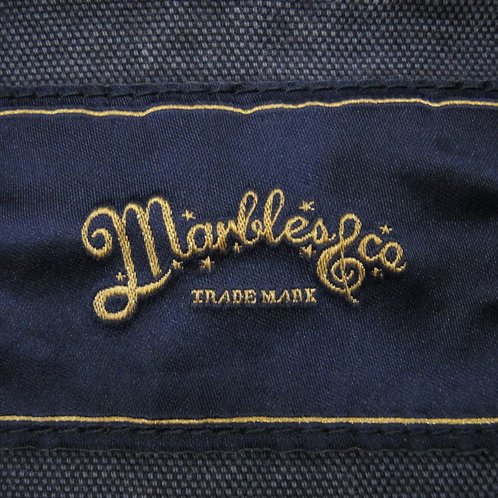 MARBLES マーブルズ MJK-S1505 WIDE STITCH VINTAGE DENIM SHIRT ワイドステッチ ヴィンテージ デニム シャツ ブルーグレー系 S【中古】