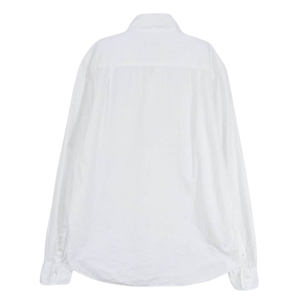 WACKO MARIA ワコマリア BD ボタンダウン 長袖 シャツ ホワイト系 S【中古】