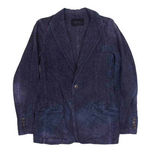 MARBLES マーブルズ MJK-S1507 1B コーデュロイ テーラード ジャケット  ネイビー系 S【中古】