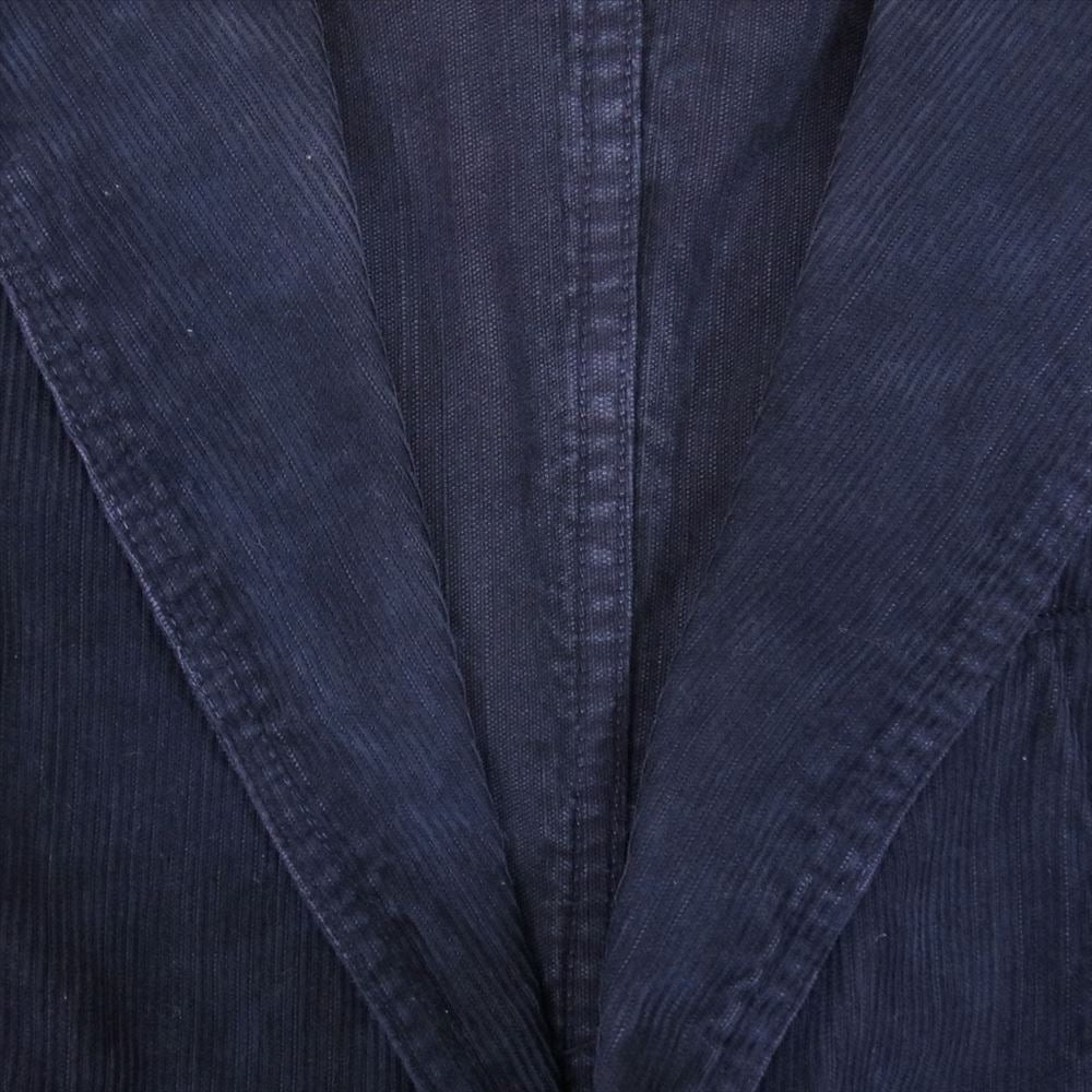 MARBLES マーブルズ MJK-S1507 1B コーデュロイ テーラード ジャケット  ネイビー系 S【中古】