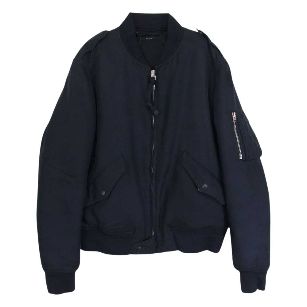 TOM FORD トムフォード MA-1 ミリタリー ボンバー ジャケット ブラック系 50【中古】