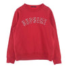 Supreme シュプリーム 17AW JIU HDY93W LOUIS VUITTON Arc Logo Crewneck  ルイヴィトン モノグラム アーチロゴ クルーネック スウェット レッド系 XXL【中古】