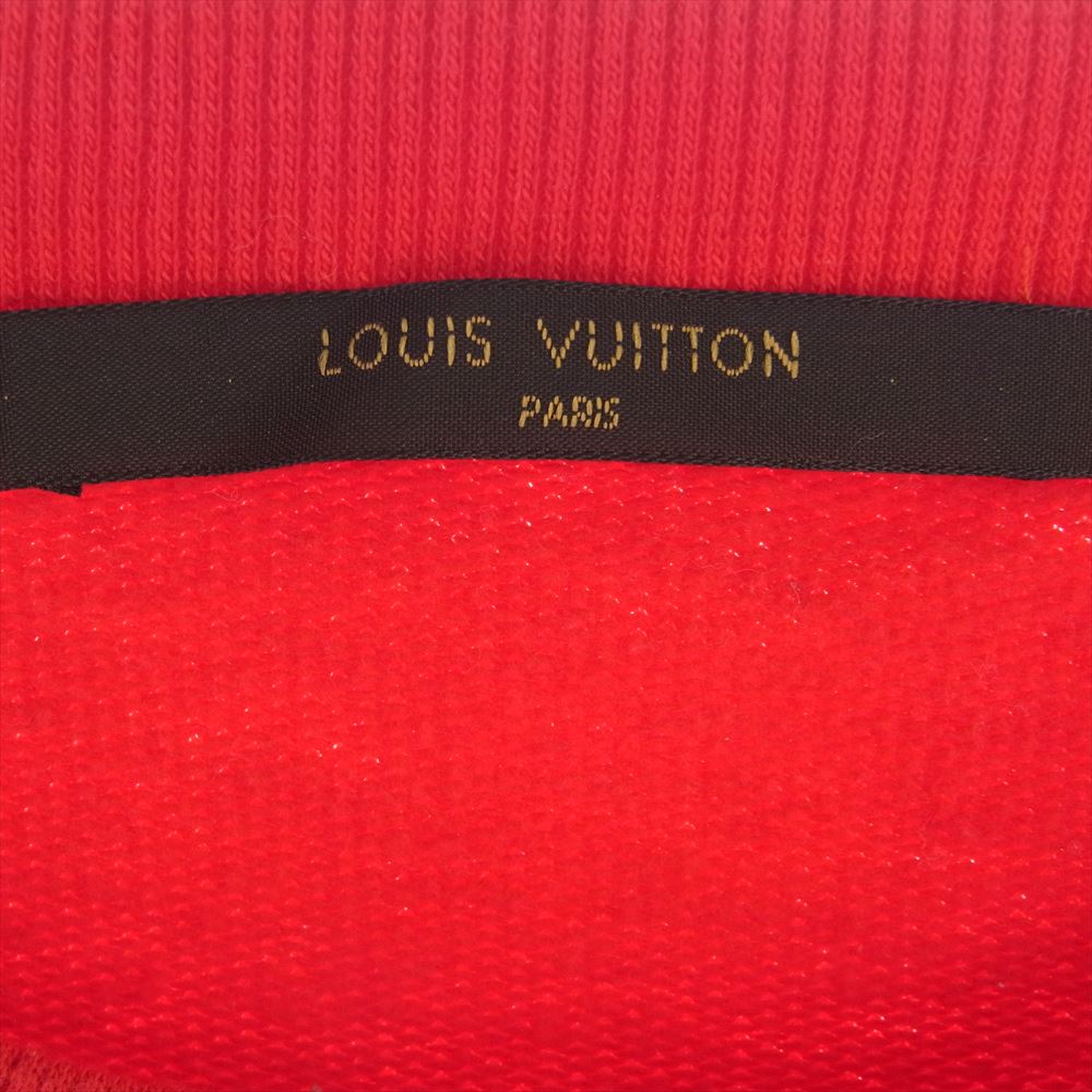 Supreme シュプリーム 17AW JIU HDY93W LOUIS VUITTON Arc Logo Crewneck  ルイヴィトン モノグラム アーチロゴ クルーネック スウェット レッド系 XXL【中古】