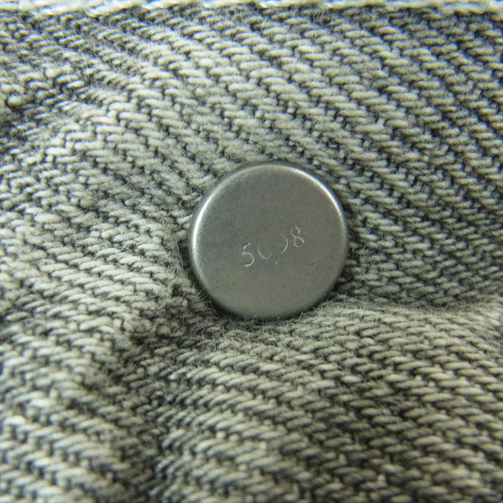 Levi's リーバイス A3421-0006 SILVERTAB LOOSE シルバータブ ルーズ テーパード デニム パンツ グレー系 W33 L32【中古】