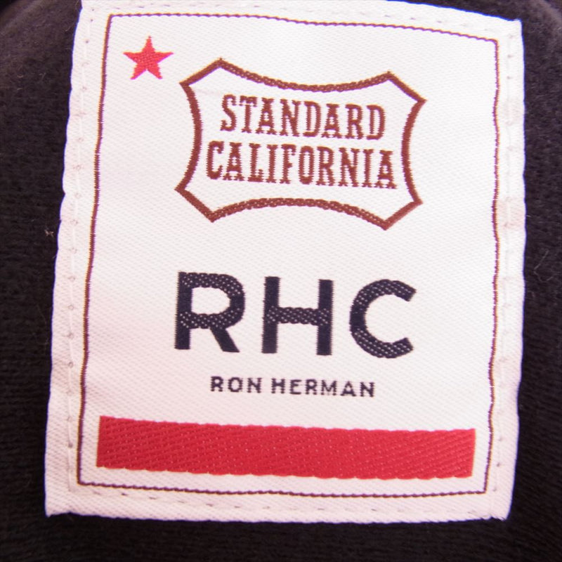Ron Herman ロンハーマン STANDARD CALIFORNIA スタンダードカリフォルニア SD LOGO COACH JACKET バックロゴプリント コーチジャケット ブラック系 XL【中古】