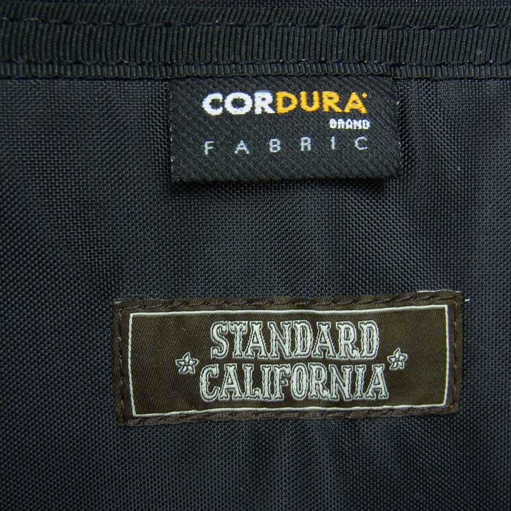 STANDARD CALIFORNIA スタンダードカリフォルニア 22AW SD BACKPACK コーデュラナイロン バックパック リュックサック ブラック系【中古】