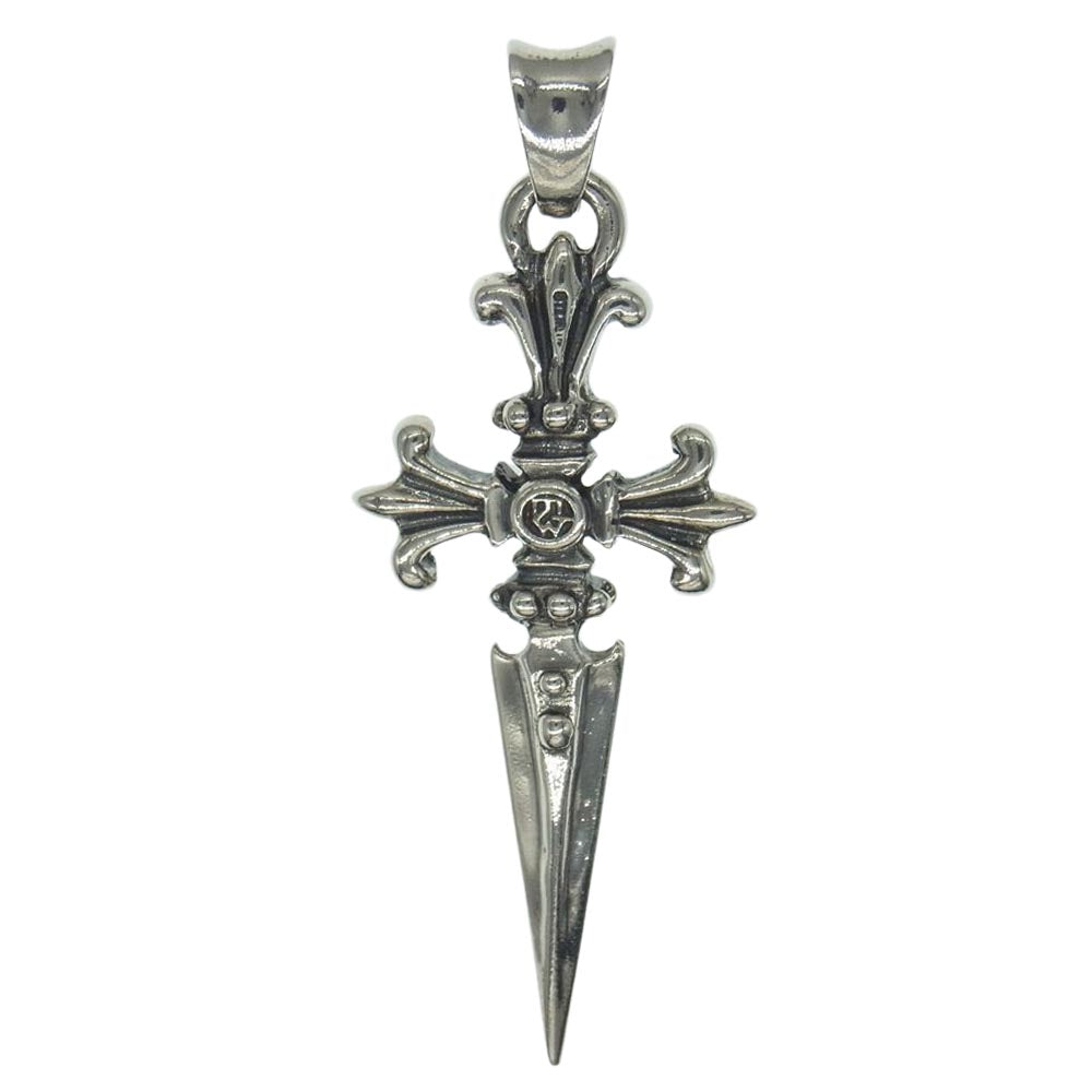 TRAVIS WALKER トラヴィスワーカー DAGGER PENDANT ダブルクロス クロスダガー ペンダント ペンダントトップ シルバー系【中古】