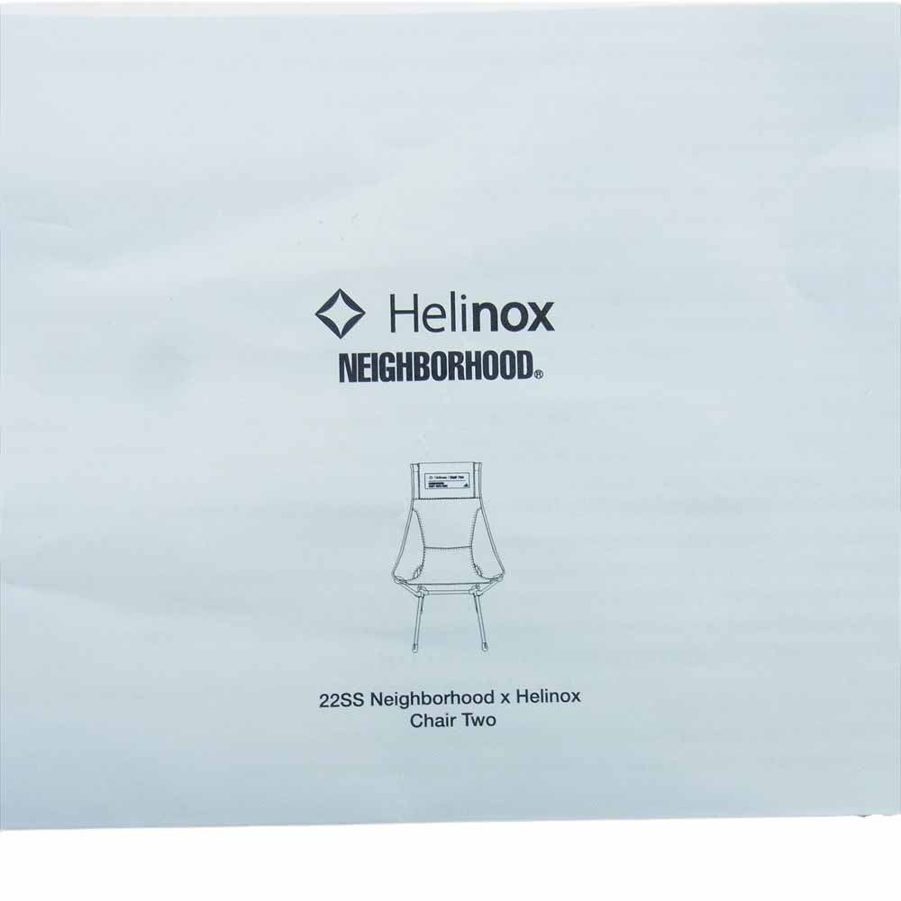 NEIGHBORHOOD ネイバーフッド 221HXHXN-AC03 Helinox ヘリノックス  TWO キャンプ チェア 椅子 NATURAL FITS ALL クリーム系【美品】【中古】