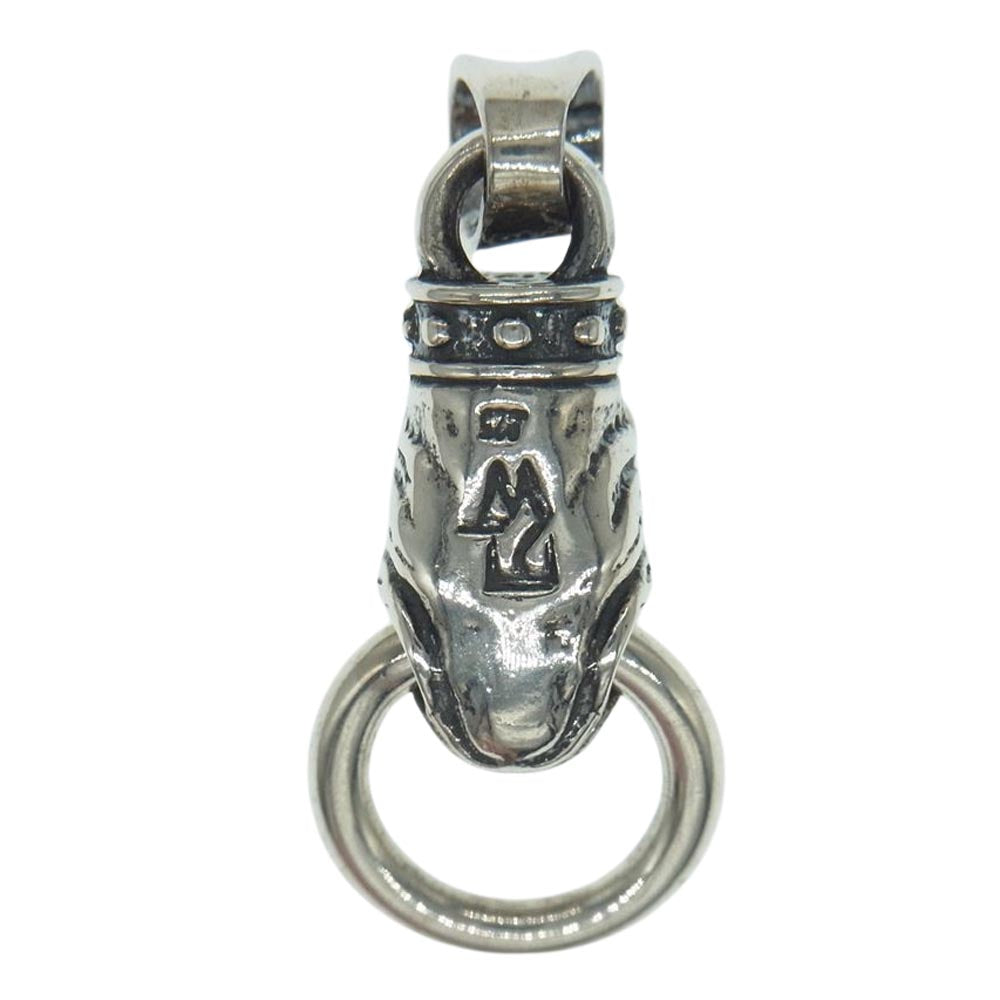 TRAVIS WALKER トラヴィスワーカー MEDIUM PIT BULL PENDANT ミディアム ピットブル ペンダントトップ シルバー系【中古】