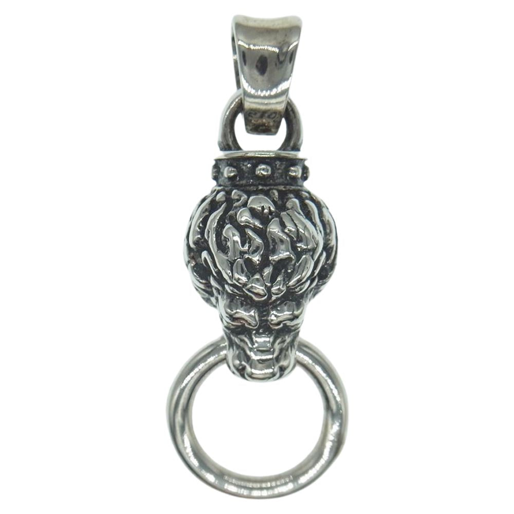 TRAVIS WALKER トラヴィスワーカー MEDUIM LION PENDANT ミディアム ライオン ペンダントトップ シルバー系【中古】