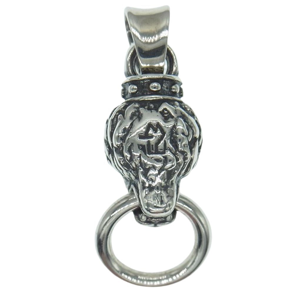 TRAVIS WALKER トラヴィスワーカー MEDUIM LION PENDANT ミディアム ライオン ペンダントトップ シルバー系【中古】