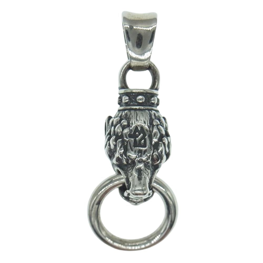 TRAVIS WALKER トラヴィスワーカー SABOR TOOTH ミディアム サーベルタイガー セイバートゥース ペンダントトップ シルバー系【中古】