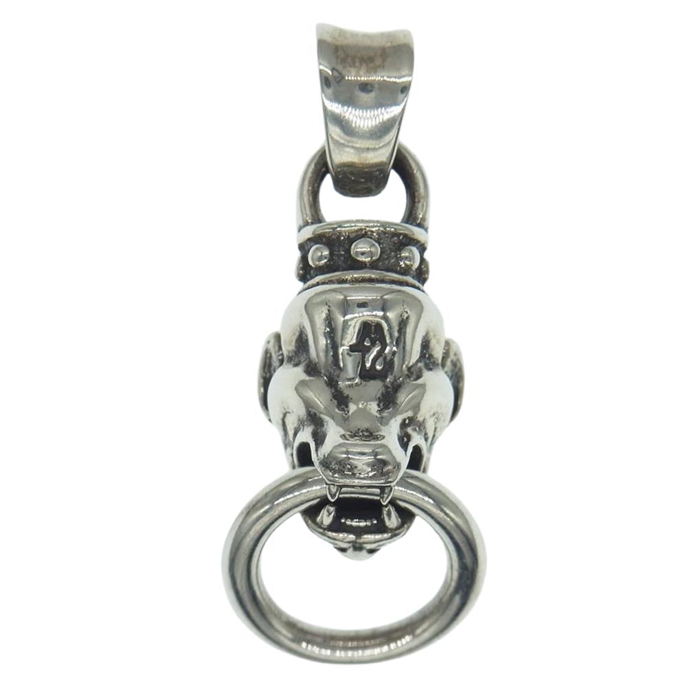 TRAVIS WALKER トラヴィスワーカー MEDIUM PANTHER PENDANT ミディアム パンサー ペンダントトップ シルバー系【中古】