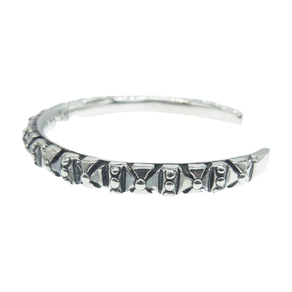 TRAVIS WALKER トラヴィスワーカー FORMEE BANGLE フォーミー ダブルクロスリンク バングル シルバー系【中古】