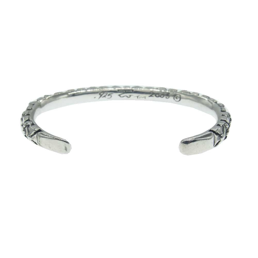 TRAVIS WALKER トラヴィスワーカー FORMEE BANGLE フォーミー ダブルクロスリンク バングル シルバー系【中古】