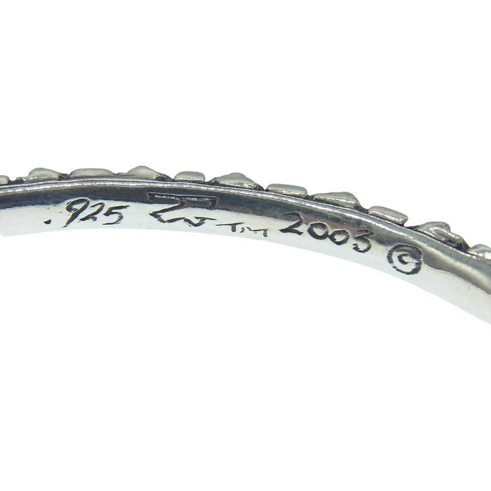 TRAVIS WALKER トラヴィスワーカー FORMEE BANGLE フォーミー ダブルクロスリンク バングル シルバー系【中古】