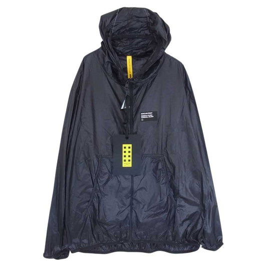 MONCLER モンクレール RAGMENT フラグメント 藤原ヒロシ 21AW MAHPE ナイロン フーデッド ジャケット ブラック系 2【中古】