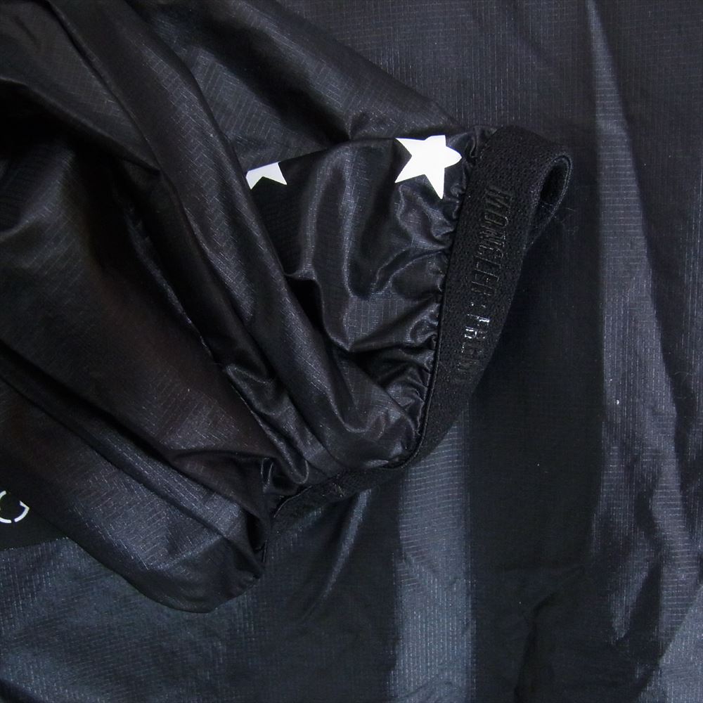 MONCLER モンクレール RAGMENT フラグメント 藤原ヒロシ 21AW MAHPE ナイロン フーデッド ジャケット ブラック系 2【中古】