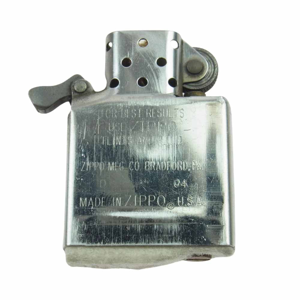 TRAVIS WALKER トラヴィスワーカー ZIPPO MELTING SKULL WITH SKULL  カスタム メルティングスカル ウィズ スカルチャーム ジッポ シルバー系【中古】