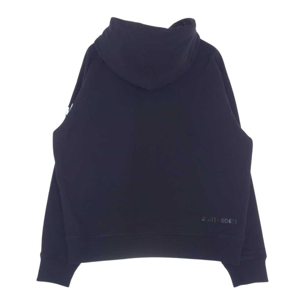 MONCLER モンクレール GRANOBLE SWEATSHIRT グルノーブル プルオーバー パーカー ブラック系 XL【美品】【中古】