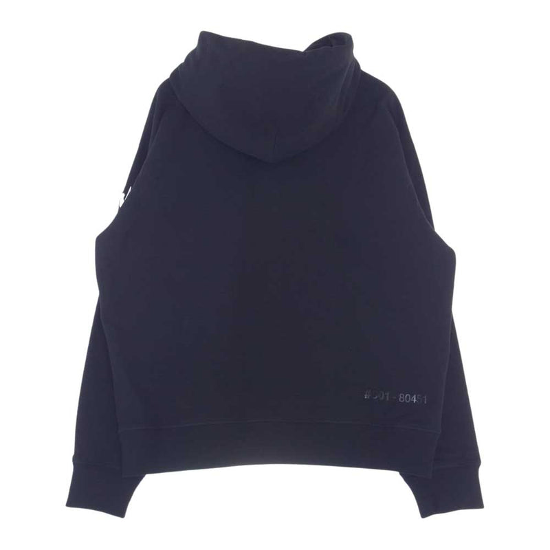 MONCLER モンクレール GRANOBLE SWEATSHIRT グルノーブル プルオーバー パーカー ブラック系 XL【美品】【中古】