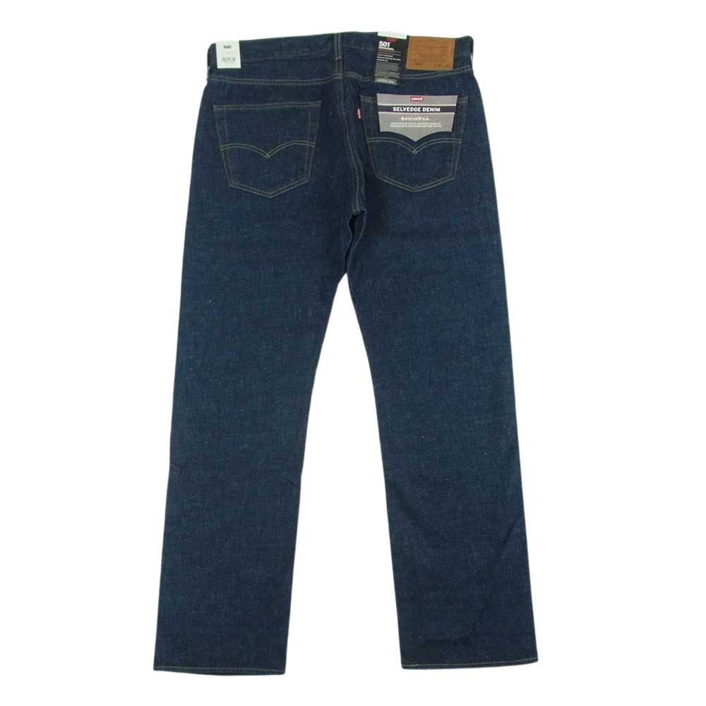 Levi's リーバイス 501 SELVEDGE DENIM DARK INDIGO デニム パンツ ジーンズ インディゴブルー系 W36 L32【新古品】【未使用】【中古】