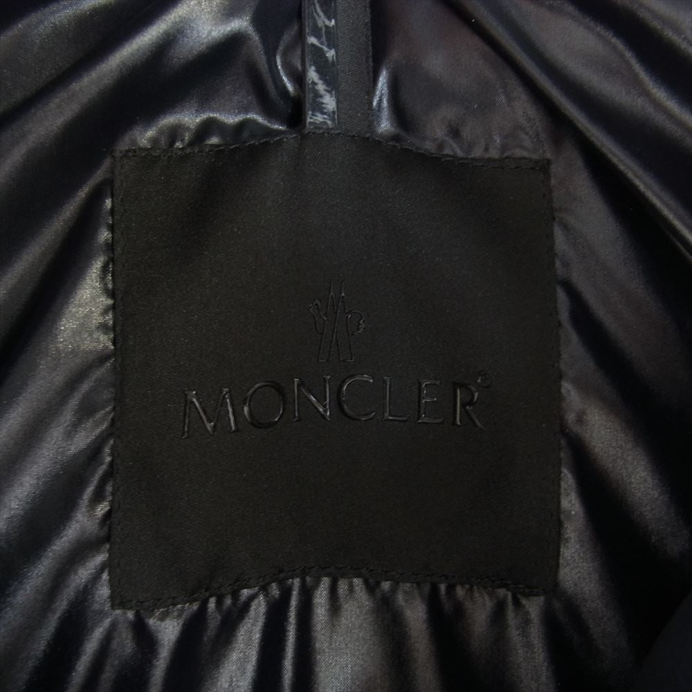 MONCLER モンクレール H20931A00093 53132 国内正規品 HERBE エルブ ダウン ジャケット ブラック系 2【中古】