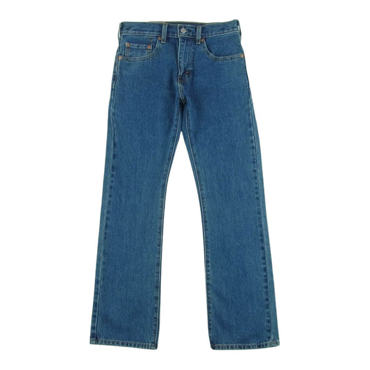 Levi's リーバイス 517 ブーツカット ミディアムインディゴ SW デニム パンツ インディゴブルー系 W28 L30【極上美品】【中古】