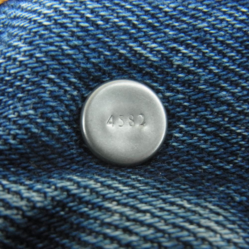 Levi's リーバイス 517 ブーツカット ミディアムインディゴ SW デニム パンツ インディゴブルー系 W28 L30【極上美品】【中古】