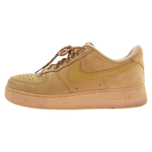 NIKE ナイキ CJ9179-200 Air Force 1 Low Flax Wheat AF1 エアフォースワン ロー フラックス ウィート スニーカー ライトブラウン系 28cm【中古】