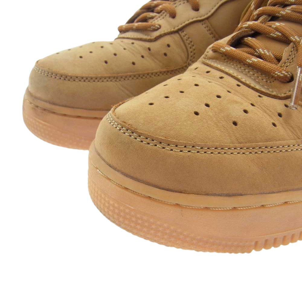 NIKE ナイキ CJ9179-200 Air Force 1 Low Flax Wheat AF1 エアフォースワン ロー フラックス ウィート スニーカー ライトブラウン系 28cm【中古】