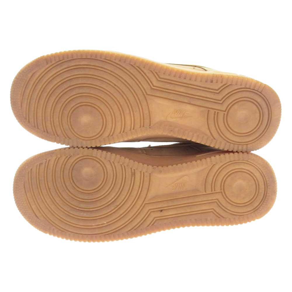 NIKE ナイキ CJ9179-200 Air Force 1 Low Flax Wheat AF1 エアフォースワン ロー フラックス ウィート スニーカー ライトブラウン系 28cm【中古】