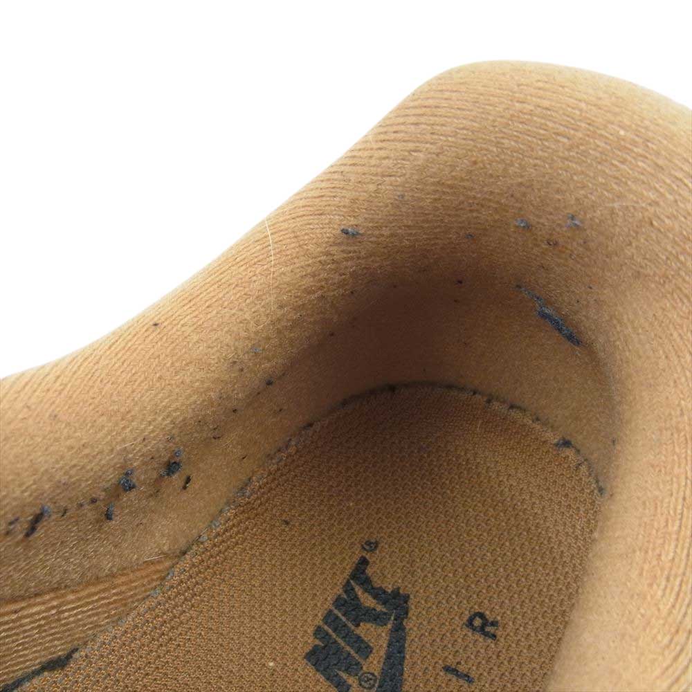 NIKE ナイキ CJ9179-200 Air Force 1 Low Flax Wheat AF1 エアフォースワン ロー フラックス ウィート スニーカー ライトブラウン系 28cm【中古】