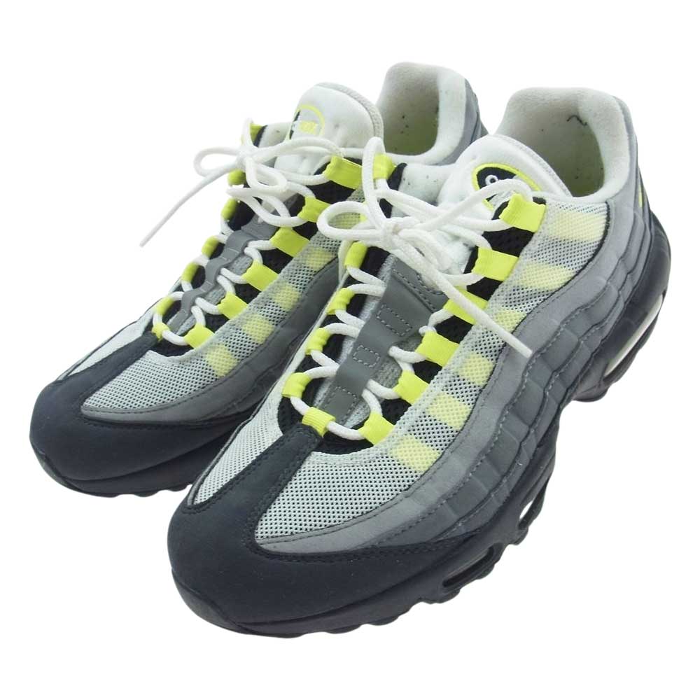 NIKE ナイキ CT1689-001 Air Max 95 OG Neon Yellow エアマックス ネオン イエロー イエローグラデ スニーカー イエロー系 グレー系 28cm【中古】