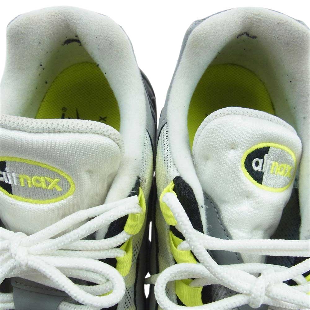 NIKE ナイキ CT1689-001 Air Max 95 OG Neon Yellow エアマックス ネオン イエロー イエローグラデ スニーカー イエロー系 グレー系 28cm【中古】