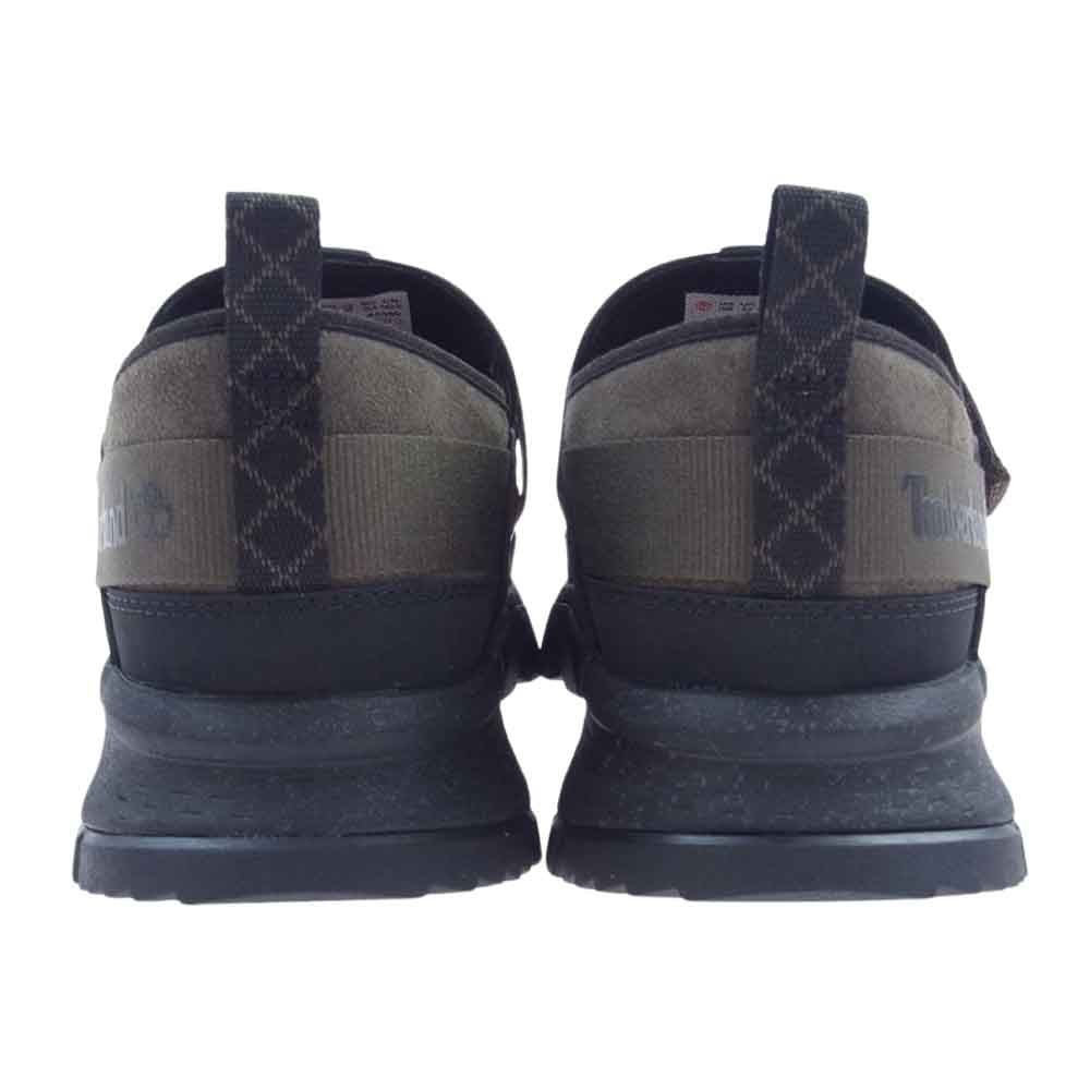 Timberland ティンバーランド MILLS FALLS SLIP-ON ミルズ フォールス スリッポン スニーカー ブラック系 カーキ系 28.0cm【極上美品】【中古】