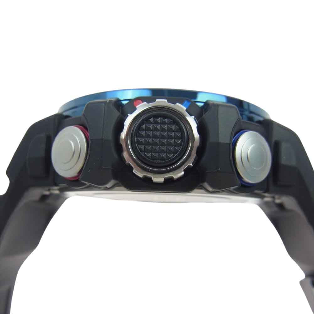 G-SHOCK ジーショック GWN-1000B CASIO カシオ Master of G GULF MASTER ガルフマスター タフソーラー 時計 ブラック系【極上美品】【中古】