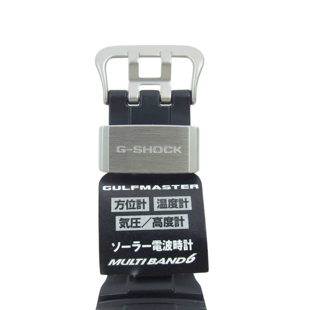 G-SHOCK ジーショック GWN-1000B CASIO カシオ Master of G GULF MASTER ガルフマスター タフソーラー 時計 ブラック系【極上美品】【中古】