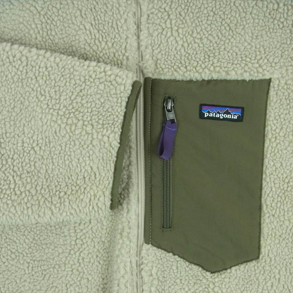 patagonia パタゴニア 20AW 23056 20年製 CLASSIC RETRO-X JACKET Pelican クラシック レトロ X ボア フリース ジャケット ペリカン ベージュ系 XL【中古】