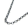 CHROME HEARTS クロムハーツ（原本無） NECKCHAIN R18 ロールチェーン 18inch チェーン シルバー系【中古】
