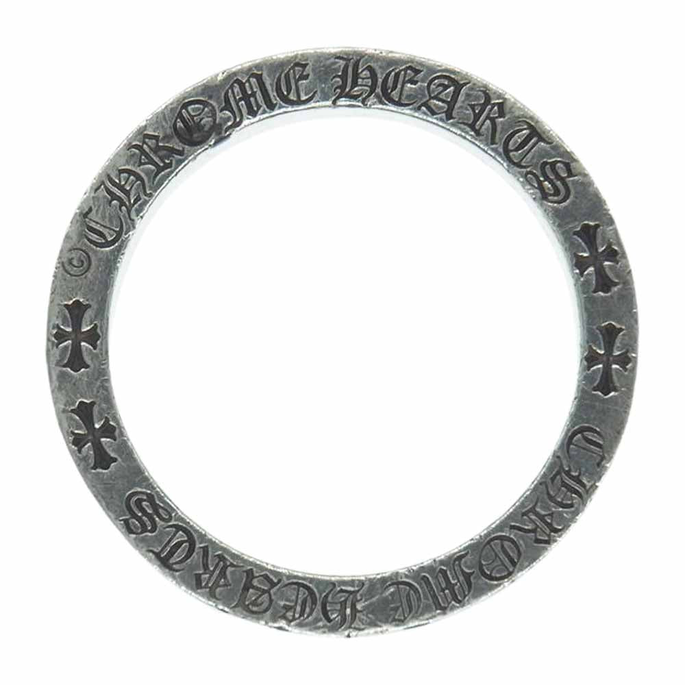 CHROME HEARTS クロムハーツ（原本無） 6mm SPACER FOREVER スペーサーフォーエバー リング シルバー系 21号【中古】