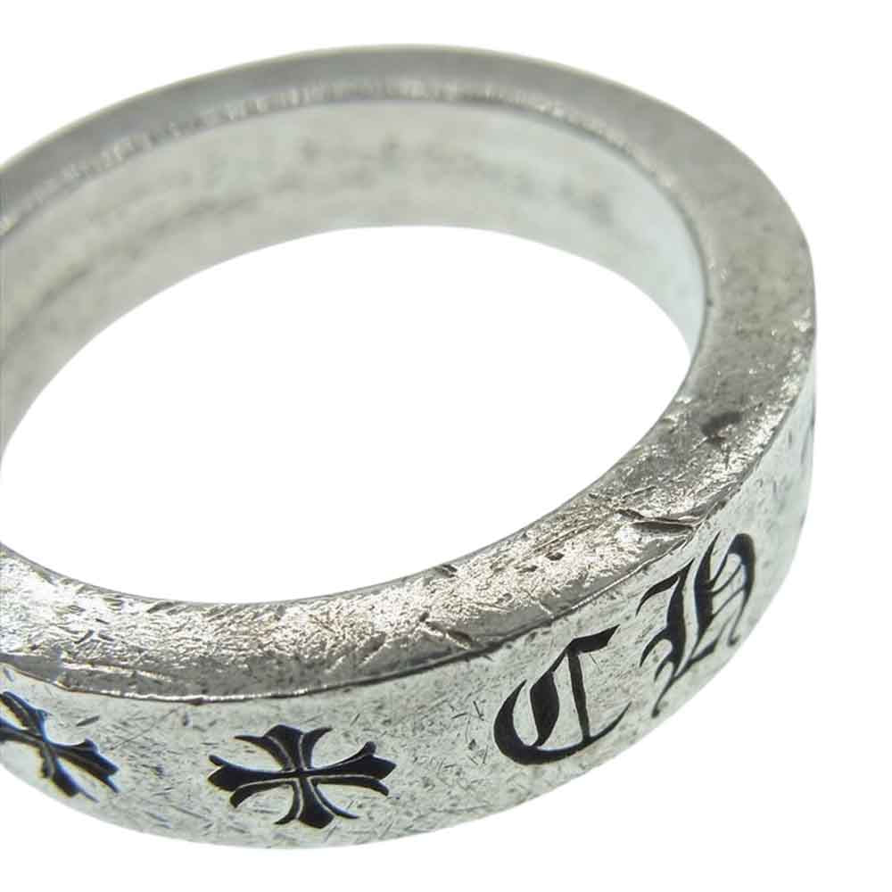CHROME HEARTS クロムハーツ（原本無） 6mm SPACER FOREVER スペーサーフォーエバー リング シルバー系 21号【中古】