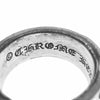 CHROME HEARTS クロムハーツ（原本無） DBL NARROW VINE BAND ダブルナロー ヴァイン バンド リング シルバー系 21号【中古】