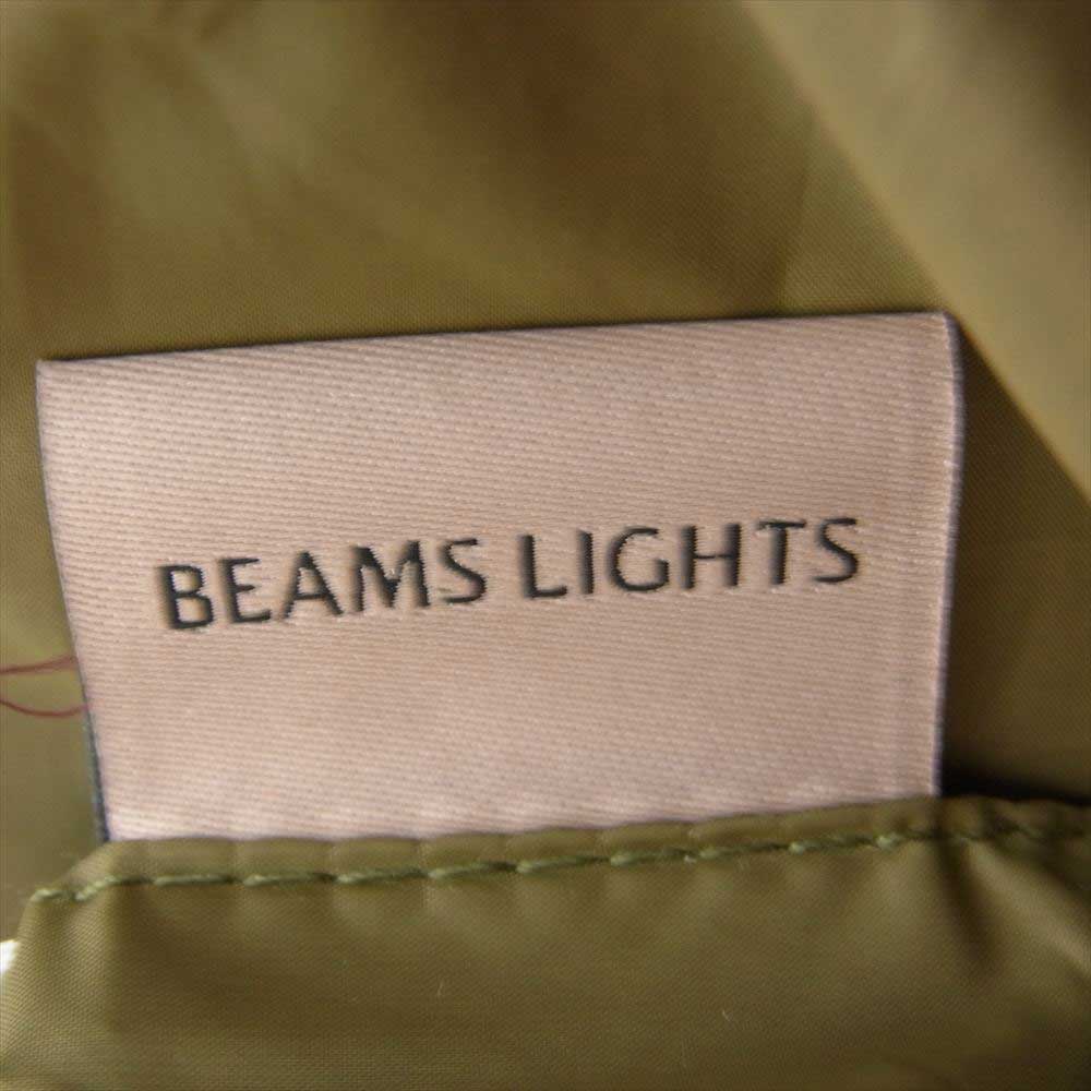 タイオン BEAMSLIGHTS ビームスライツ 別注 リバーシブル MA-1 インナーダウン ジャケット カーキ系 M【中古】