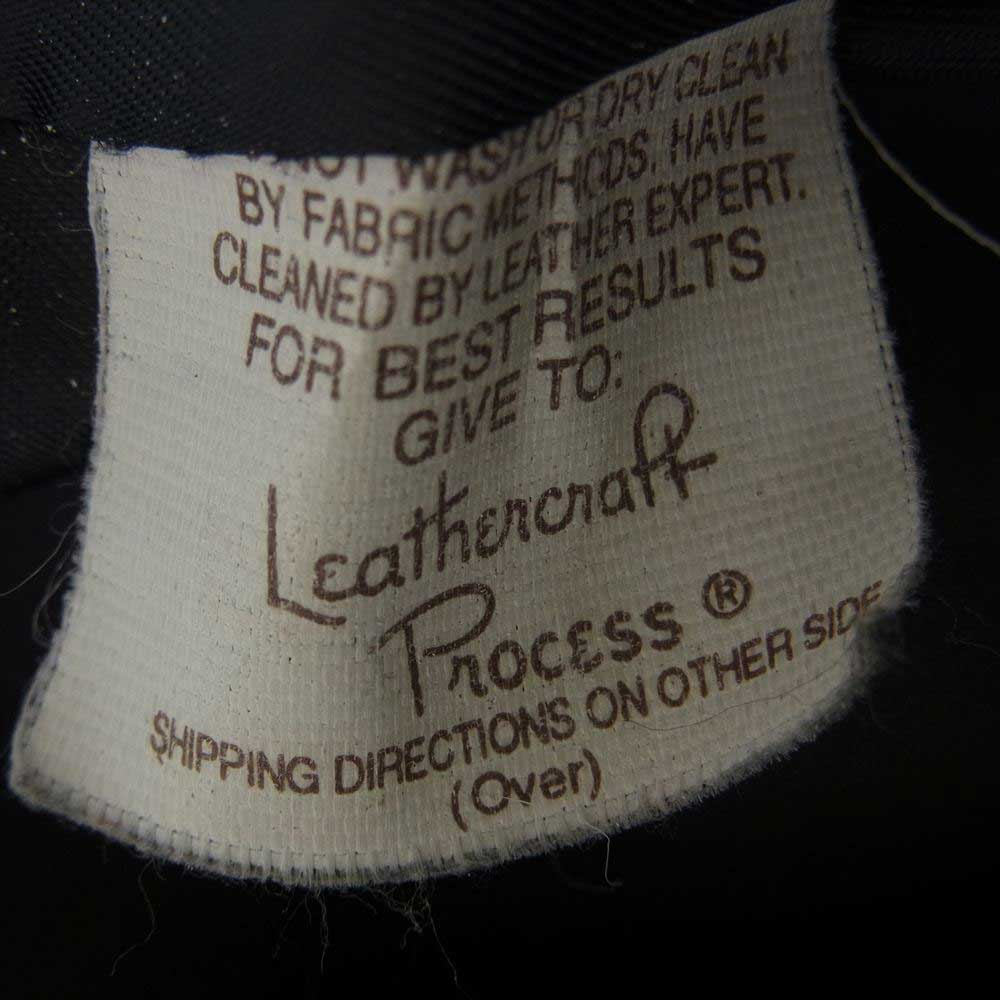 schott ショット 641HS 牛タグ 70s ライナー付き シングル ライダース レザー ジャケット ブラック系 38【中古】