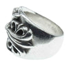 CHROME HEARTS クロムハーツ（原本有） KEEPER RING キーパー リング シルバー系 17号【中古】