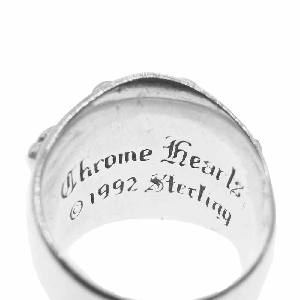 CHROME HEARTS クロムハーツ（原本有） KEEPER RING キーパー リング シルバー系 17号【中古】