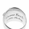 CHROME HEARTS クロムハーツ（原本有） KEEPER RING キーパー リング シルバー系 17号【中古】